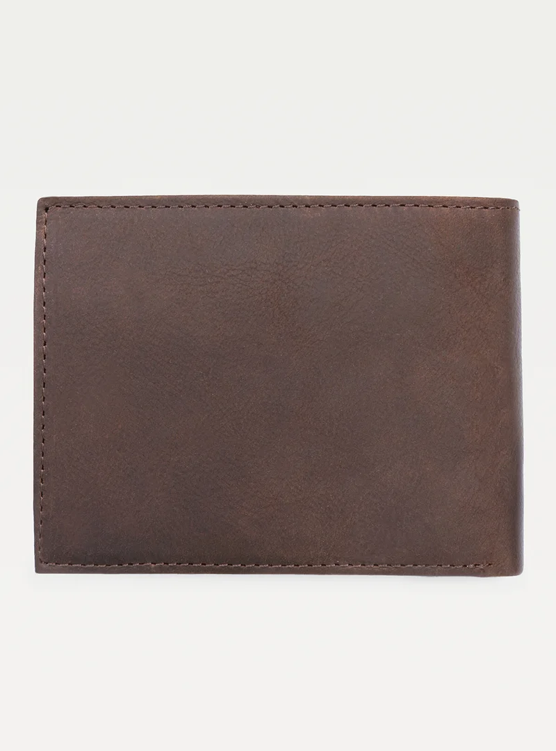 TOMMY HILFIGER Leather Flap Wallet