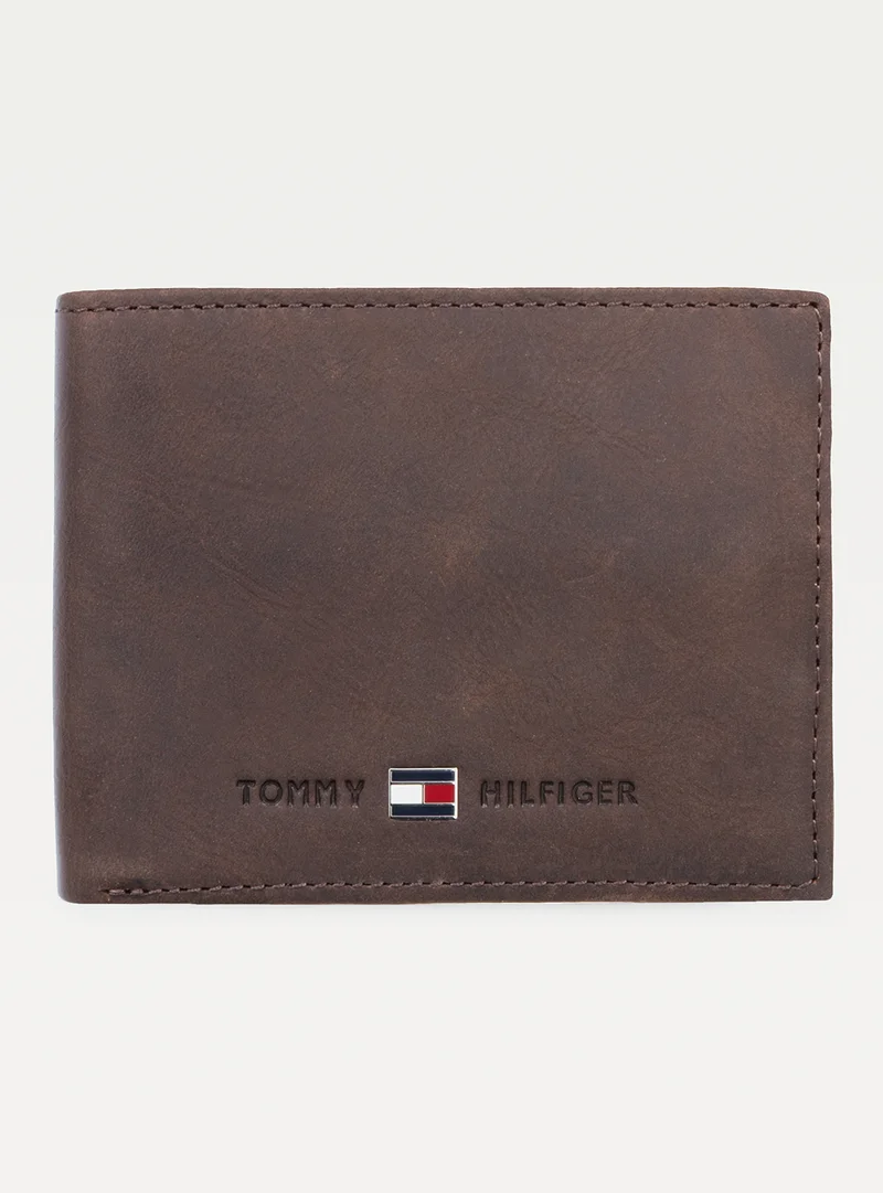TOMMY HILFIGER Leather Flap Wallet