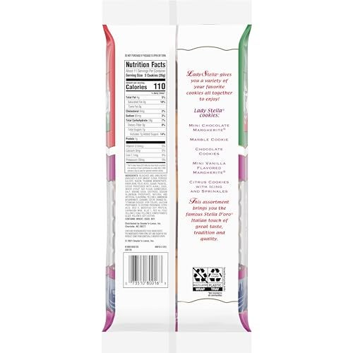 Stella D'oro Cookies, Lady Stella Assorted Cookies, 10 Oz - Image 4