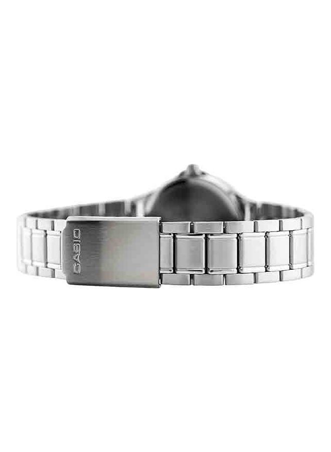 CASIO Women Enticer Water Resistant Analog Watch LTP-V300D-4A - 38 mm - Silver - Image 2