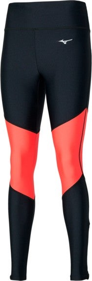 Mizuno Impulse Core Long Women's Leggings BlackOrange  - Image 1