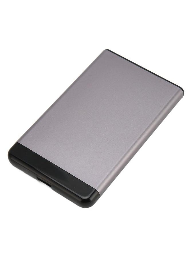 Thoraya USB3.0 ultra-thin external mobile hard disk high-speed read and write 2.5-inch portable metal mobile external hard disk gray 320GB  - Image 3