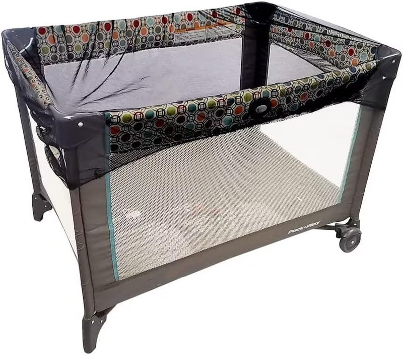 DODO NICI Stroller Netting Mosquito for Baby, Sewn in Pouch, Toddler Mosquito Net for Stroller with Storage Bag, Infant car seat mesh net, Black - Image 5