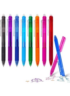 Erasable Gel Pens Heat Erasable Pen With 8 Colors Retractable Erasable Gel Pens Fine Point 0.7Mm Pens With Premium Comfort Grip Erasable Pens For Drawing Planner Crossword Puzzles