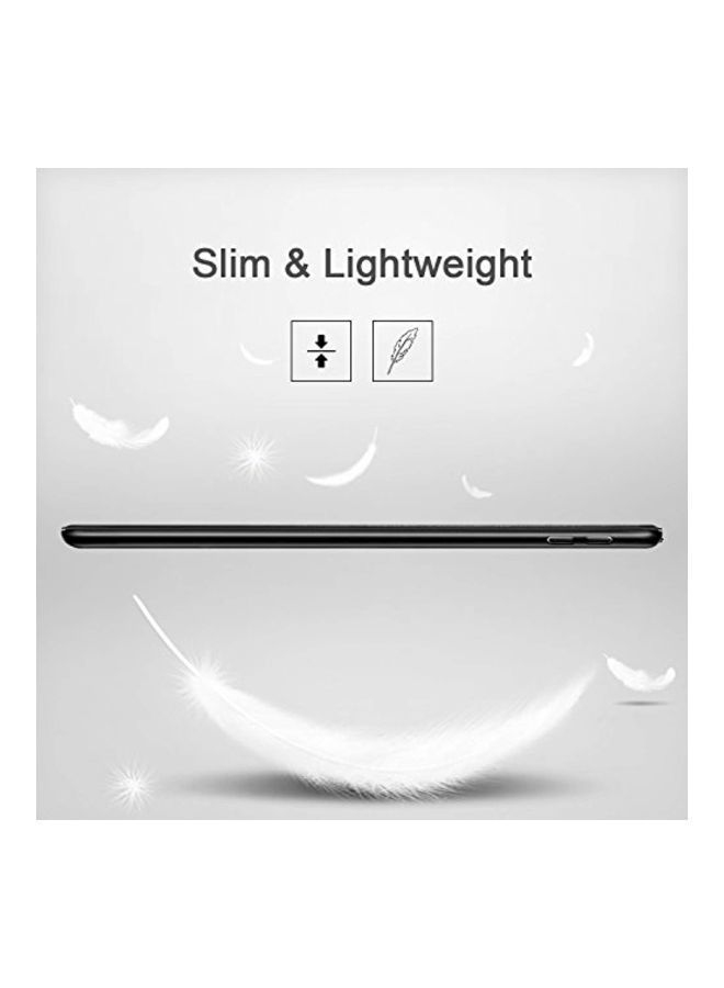 NIBEMINENT Trifold Protective Case Cover For Apple iPad 9.7-Inch (2018/2017) Black - Image 3