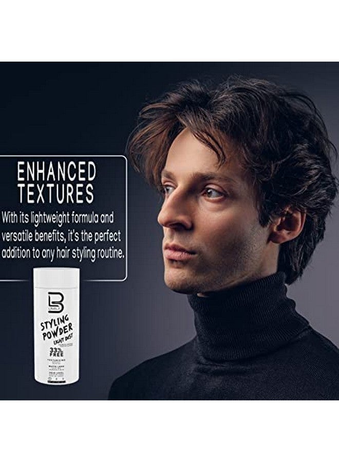 L3 Level 3 Travel Styling Powder - Small 0.18 oz for Travel - Natural Look Mens Powder - Sample Styling Powder - Image 5