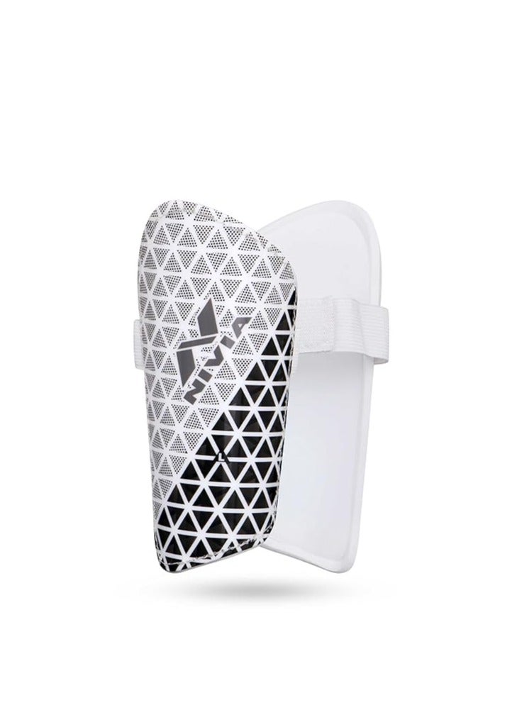 Nivia Wisdom - 2018 Plastic Polypropylene Shin Guard | For Youth and Adults | for Football Games Matches, Training | Light Weight & Breathable - Image 1