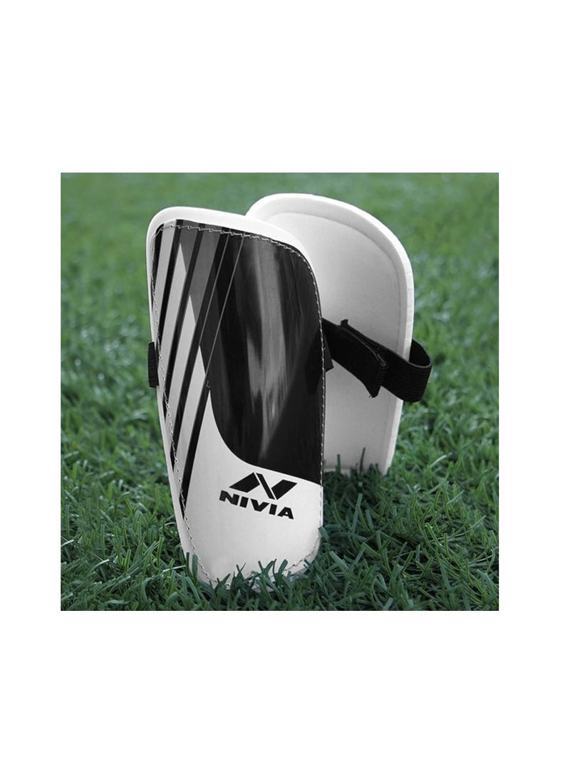 Nivia Wisdom - 2018 Plastic Polypropylene Shin Guard | For Youth and Adults | for Football Games Matches, Training | Light Weight & Breathable - Image 5