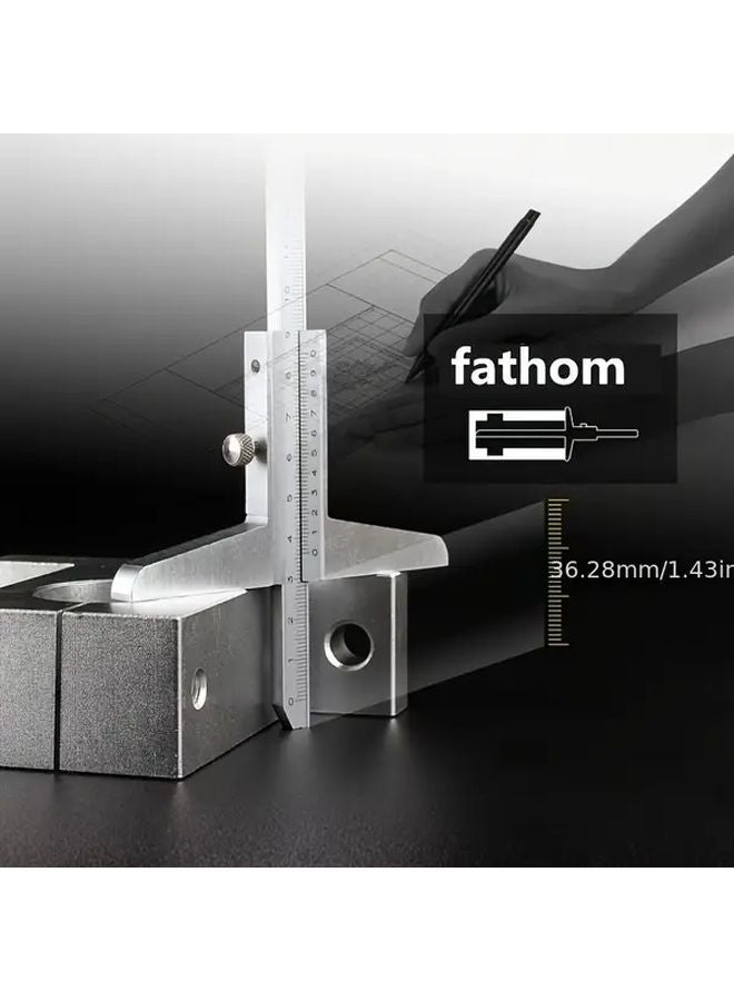 Depth Gauge 0 150mm Industrial Precision Measuring Tool for Mechanics Durable 1pc - Image 2