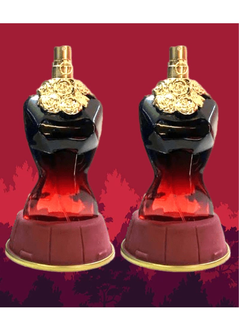 سانس 2 قطع عطر هوت نايت سانز أريت سنتمنت 100 مل EDP - Image 2