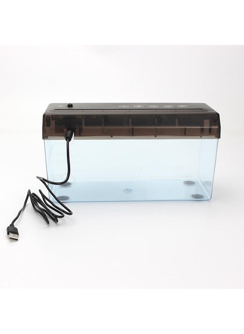 General - Mini USB Paper Shredder For A4 Paper Strip Cut - Image 1