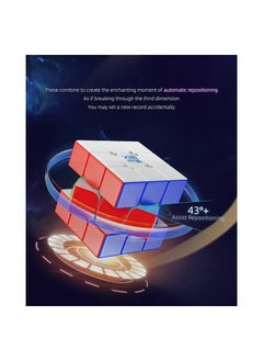 MoYu MoYu Super Weilong 8 Magnets Ball-Core UV Coated Lite Version 3x3 Speed cube  - Image 3