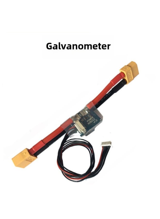 Generic - APM/PIX Ammeter Voltage Current Power Meter With 5v 2ABEC Flight Control Power Supply Module Four-axis Multi-rotor-Color:Black Xt60 Ammeter - Image 1
