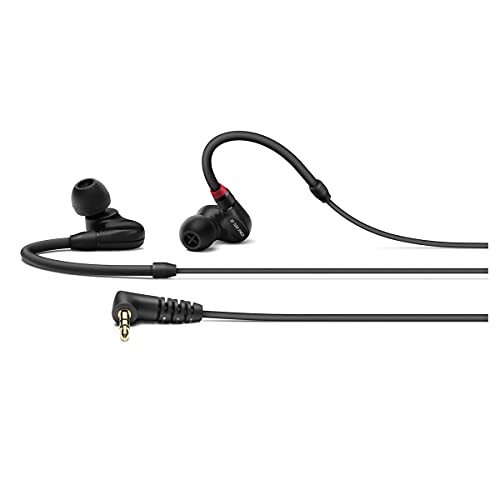 SENNHEISER In- Ear Audio Monitor, Black, Wired (508940) - Image 1