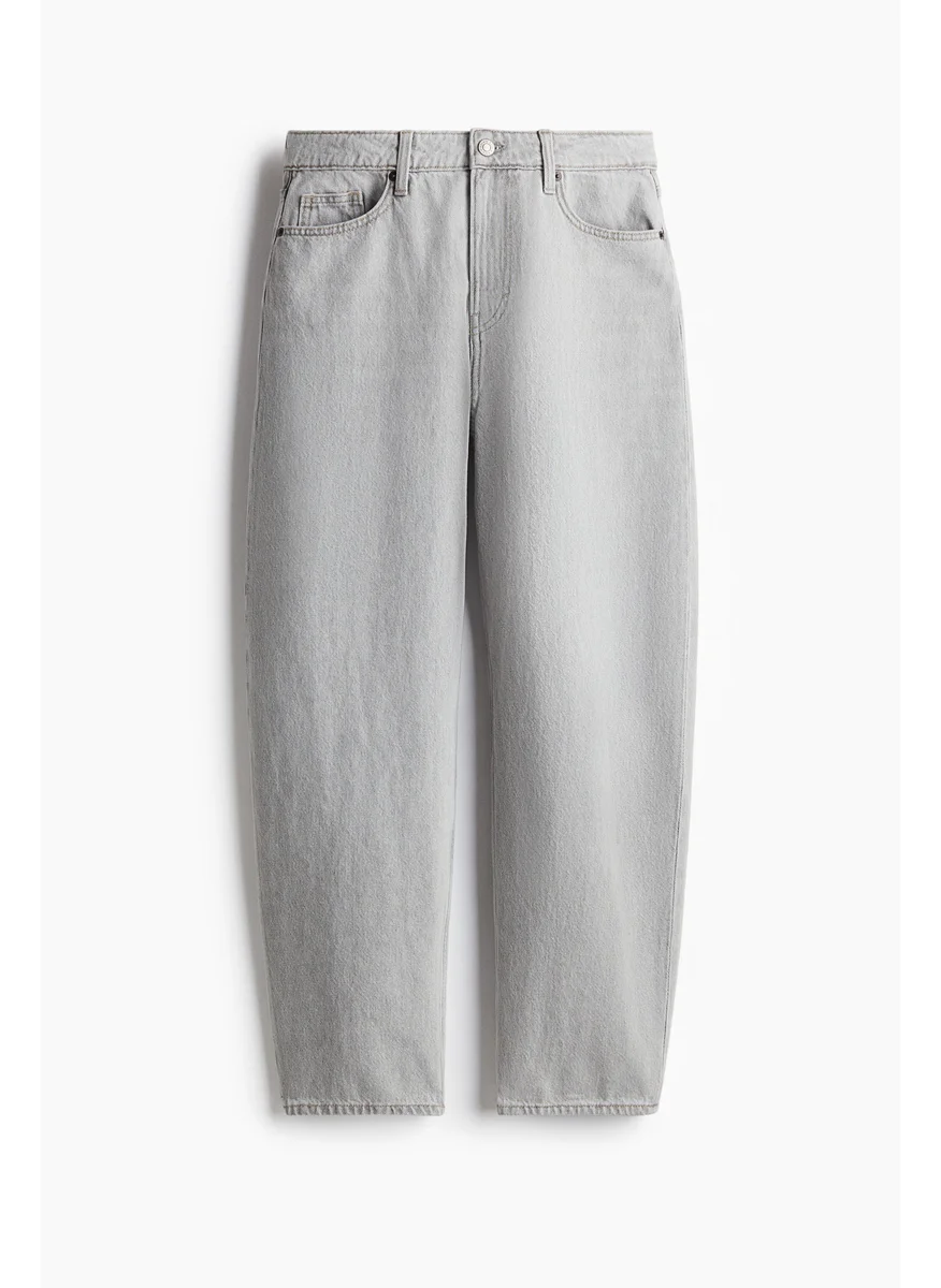 H&M Barrel High Jeans