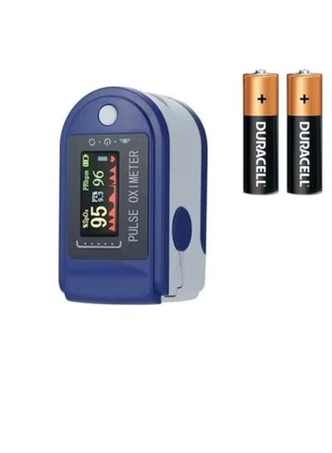 Original Digital Pulse Oximeter – Oxygen Saturation, Heart Rate & SpO2 Monitor with LED Display, Fingertip Oxygen Meter, 12-Month Warranty - Image 1