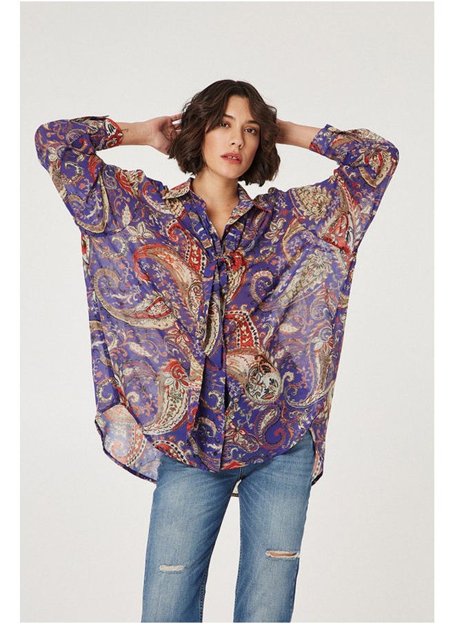 BSB - Shirt with paisley print - Image 1