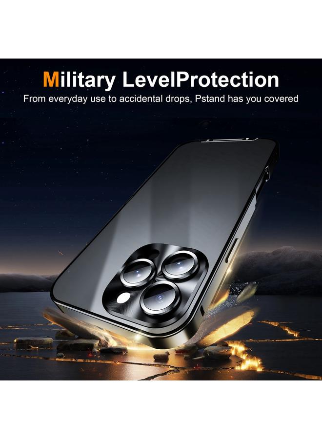 S-TOP Case For iPhone 16 Pro Frosted Metal Phone Case - Image 5