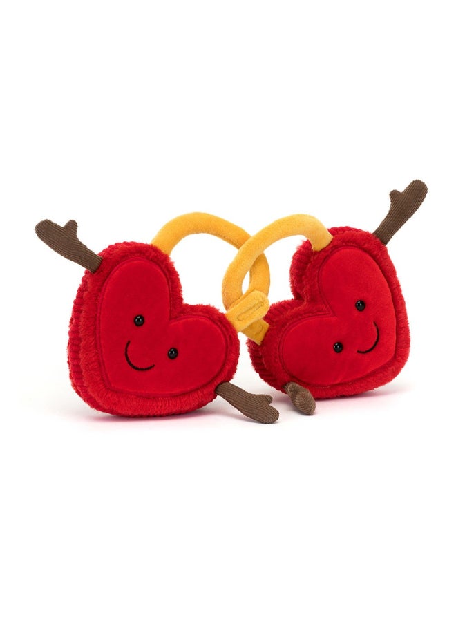 Jellycat Amuseables Val & Tina Love Locks Plush – Soft Stuffed Toy with Cordy Legs, Cute Valentine’s Gift for Kids & Adults, Collectible Jellycat, 15cm - Image 5