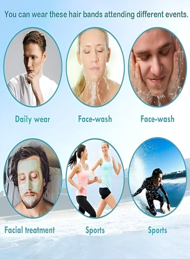 مجموعة من 4 ربطات شعر معدنية مرنة سوداء من IRONTAB للجنسين، بتصميمات مموجة، زنبركية، حلزونية، وسلسلة - ربطات شعر أنيقة ومريحة للاستخدام اليومي من قبل الرجال والنساء والأولاد والبنات - Image 2