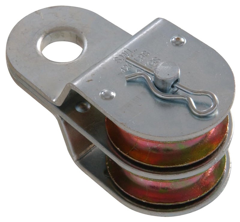 Hardware Essentials Double Sheave Fixed Pulley (1-1/2") - Image 3