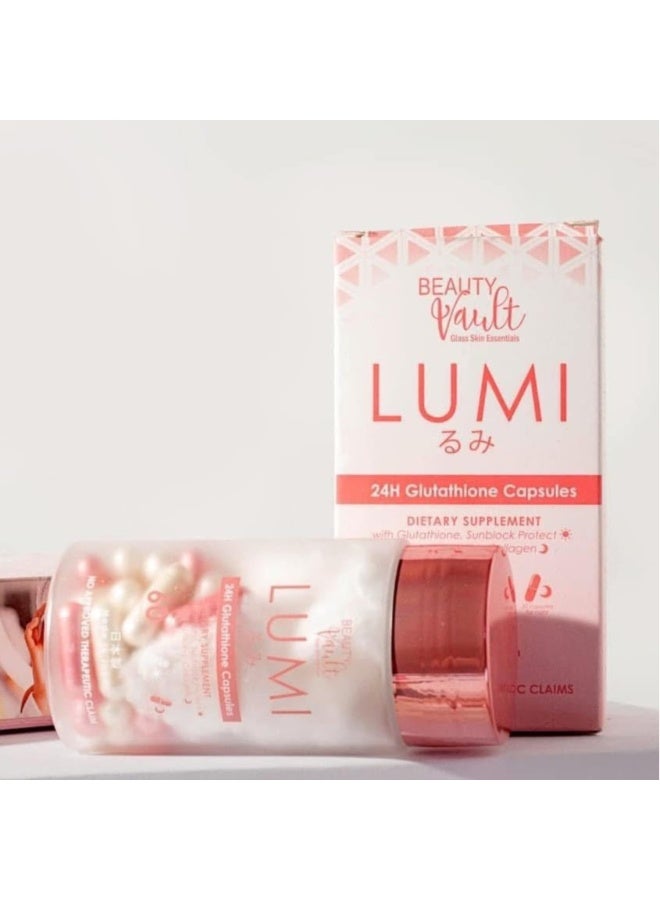 Lumi 24H Glutathione Capsule – 3 Bottles - Image 2