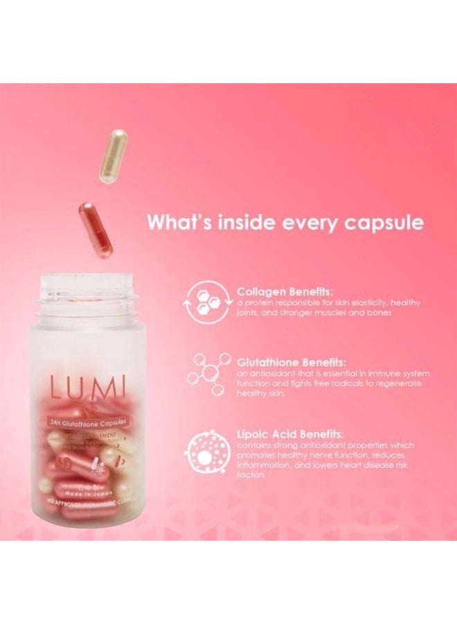 Lumi 24H Glutathione Capsule – 3 Bottles - Image 4