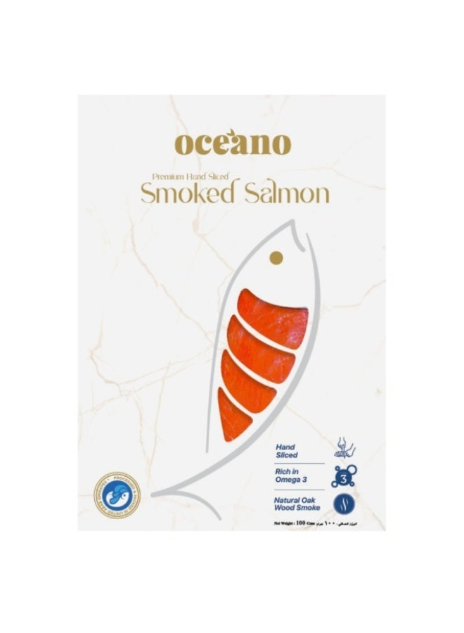 Salmon Smoked, Premium Hand Sliced - 100g, Norway