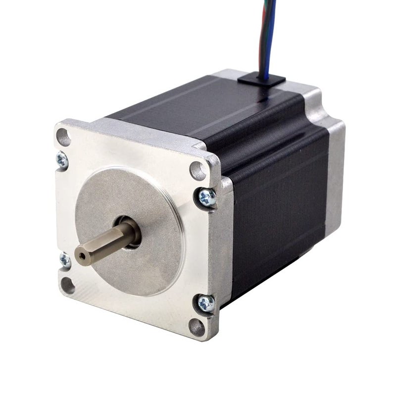 STEPPERONLINE محرك خطوة Nema 23 من STEPPERONLINE 3.0A 269oz.in/1.9Nm بطول 76mm لمحطة CNC والمخرطة والراوتر - Image 1