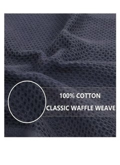 Hanayo 6 Pack Cotton Waffle Weave Kitchen Dish Cloths, Ultra Soft Absorbent Quick Drying Dish Towels, 13, 13 Inch  - Image 2