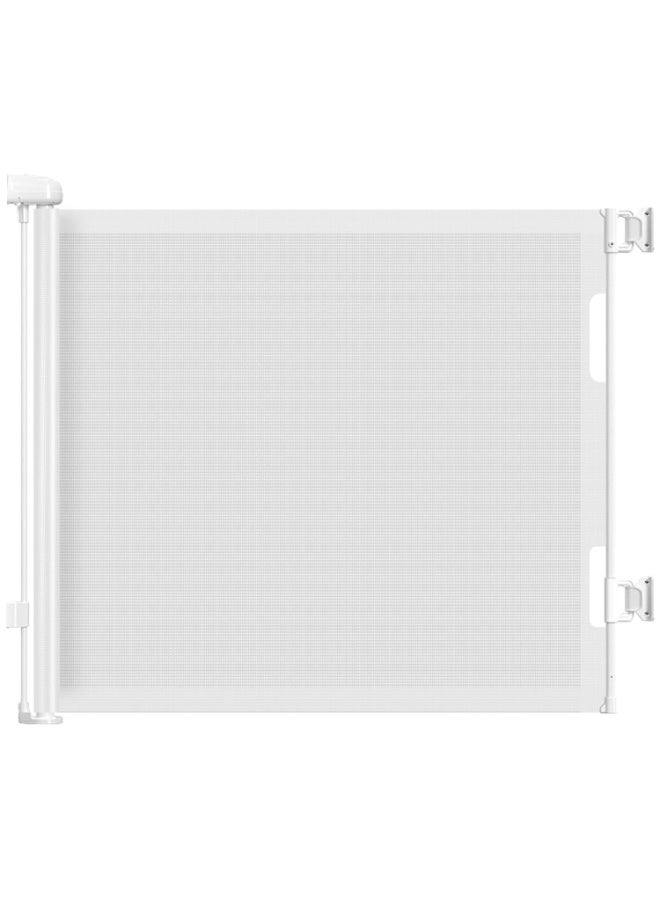 Retractable Baby Gate, 33" Tall, Extends up to 55" Wide