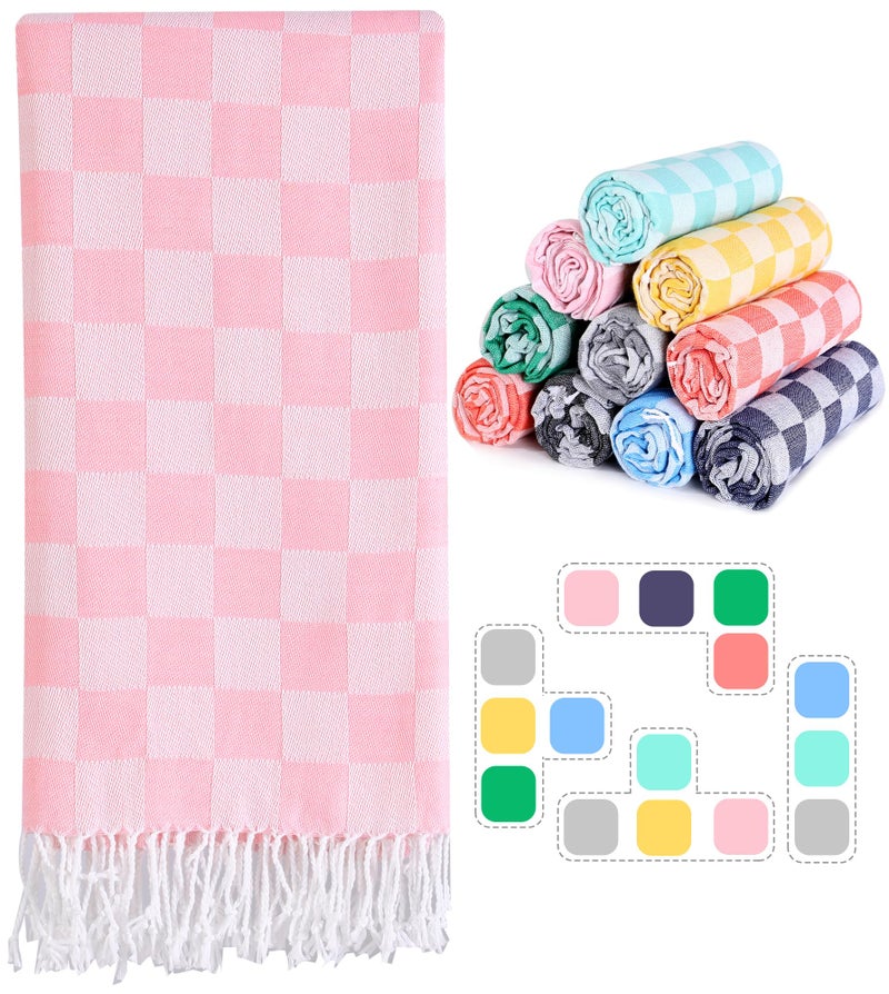 Antfuny Travel Vacation Essentials Turkish Beach Towel Bath Towels Quick Dry Sand Free Oversized Bath Pool Swim Extra Large XL Blanket Adult Travel Cruise Accessories Must Haves Clearance Stuff Necessities - Image 1