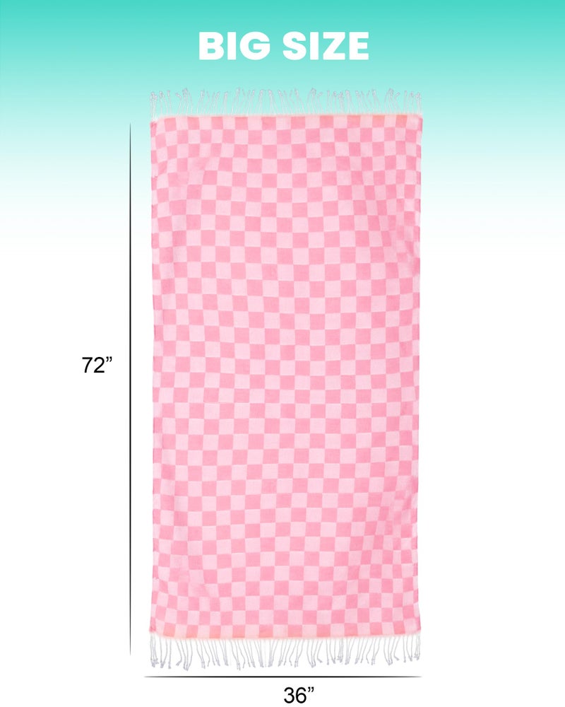 Antfuny Travel Vacation Essentials Turkish Beach Towel Bath Towels Quick Dry Sand Free Oversized Bath Pool Swim Extra Large XL Blanket Adult Travel Cruise Accessories Must Haves Clearance Stuff Necessities - Image 5