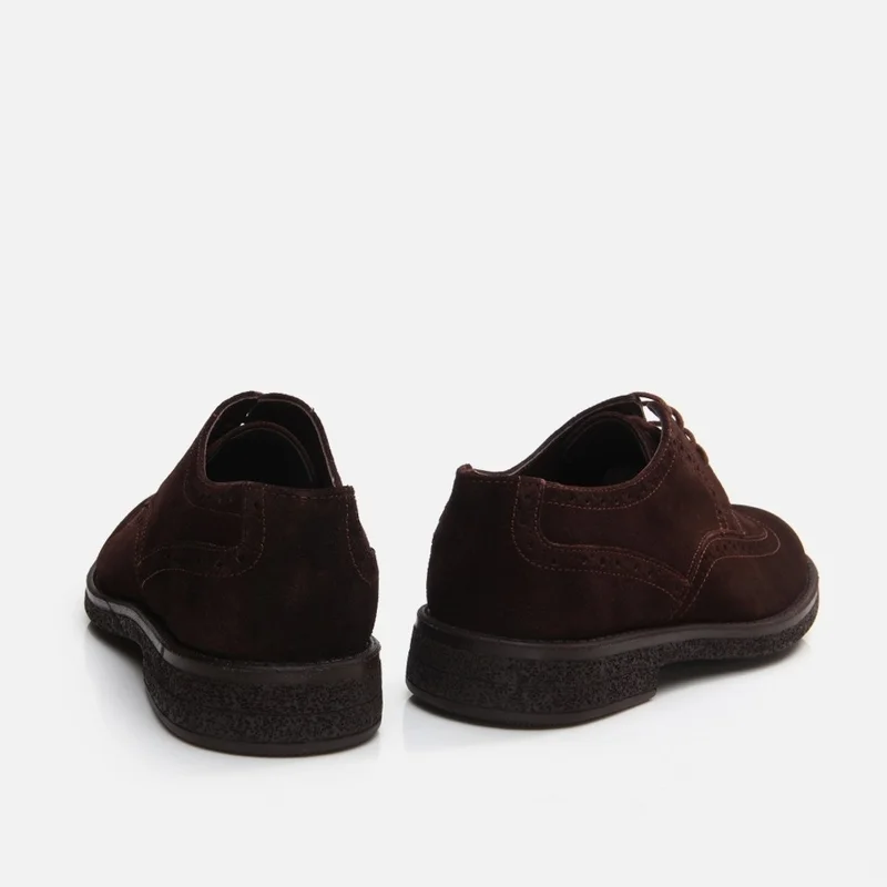 Hotiç 02AYH292740A480 GENUINE Leather Brown Men's Casual Shoes
