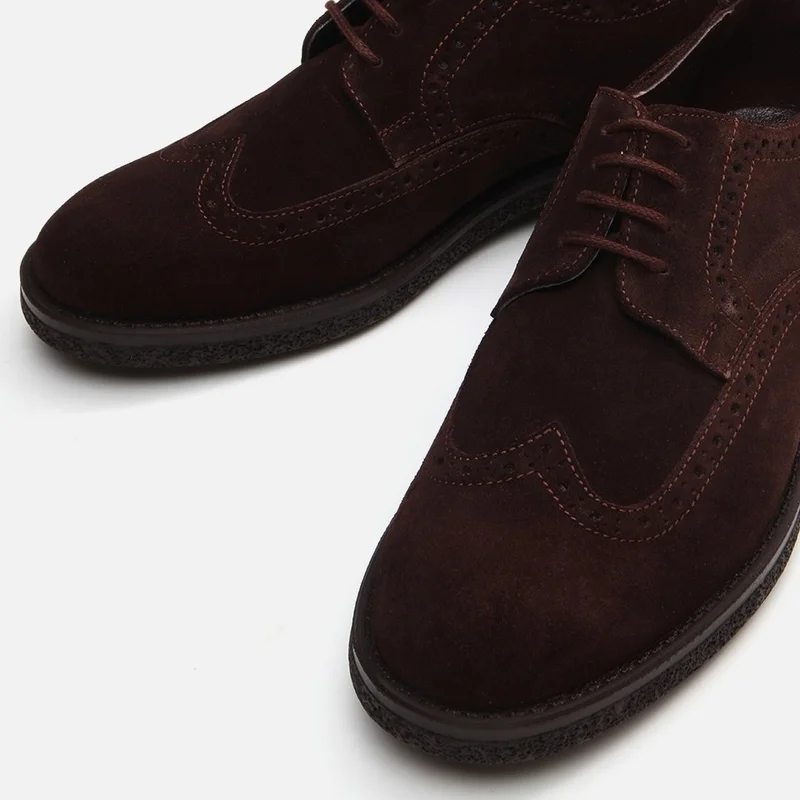 Hotiç 02AYH292740A480 GENUINE Leather Brown Men's Casual Shoes