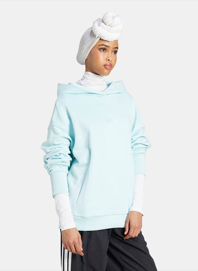 Adidas ALL SZN French Terry Loose Hoodie - Image 3