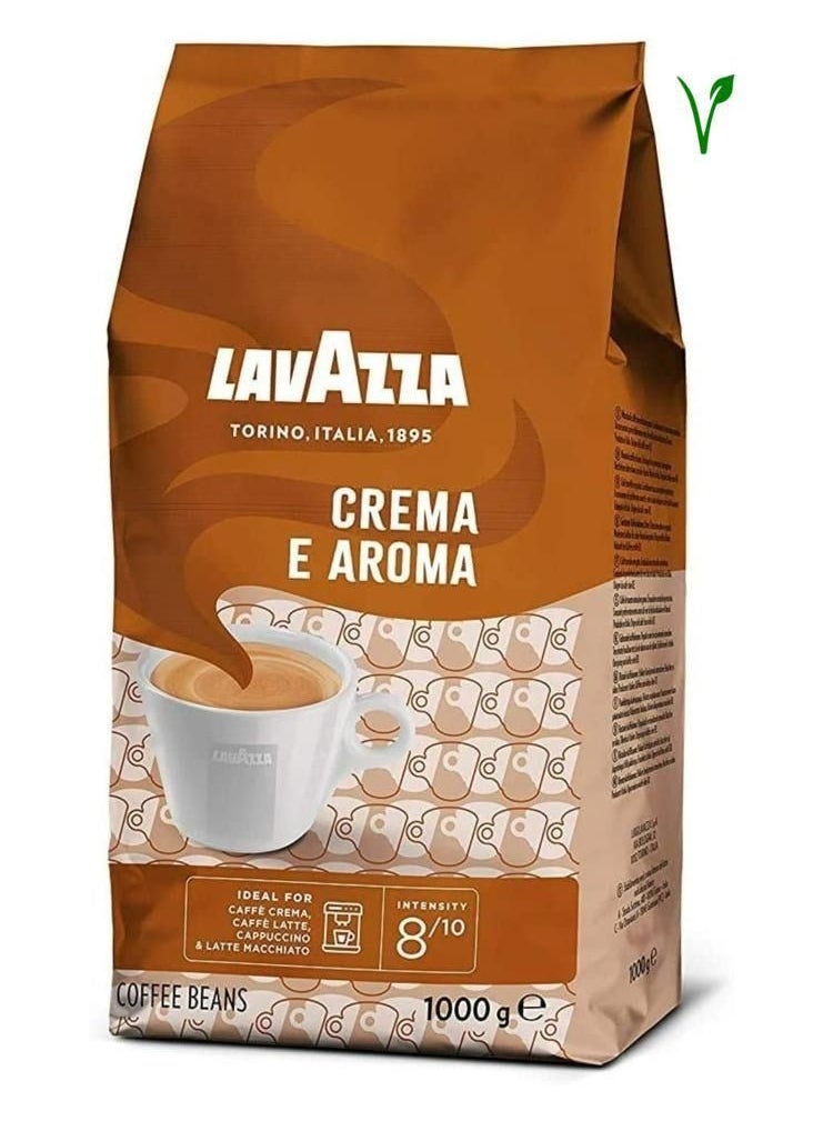 Lavazza - Crema E Aroma Coffee Beans 1kg - Image 1