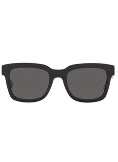 GUCCI Gucci Men Black Square Sunglasses with Dark Grey lenses GG0001SN-001  - Image 3