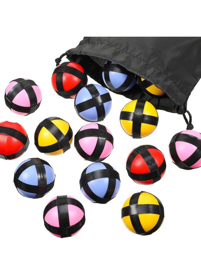Skylety 20 Pieces Sticky Balls for Fabric Dart Board, Dart Hook and Loop Safe Sport Balls Toy Darts Game Accessories for Indoor and Outdoor Party Games - Image 1