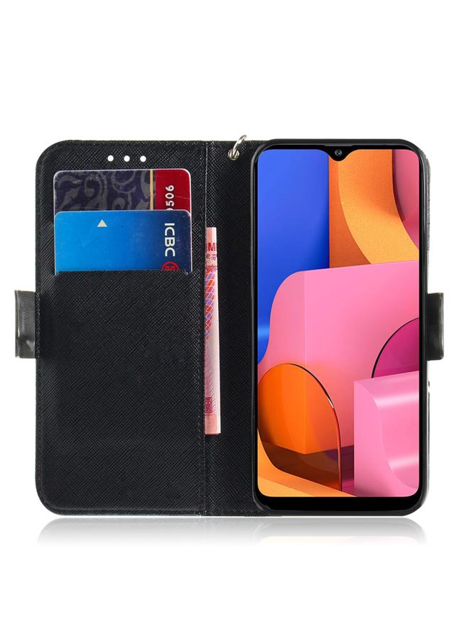 The Bros Case For Galaxy A20S 3D Colored Drawing Horizontal Flip PU Leather Case with Holder & Card Slots & Wallet - Image 4