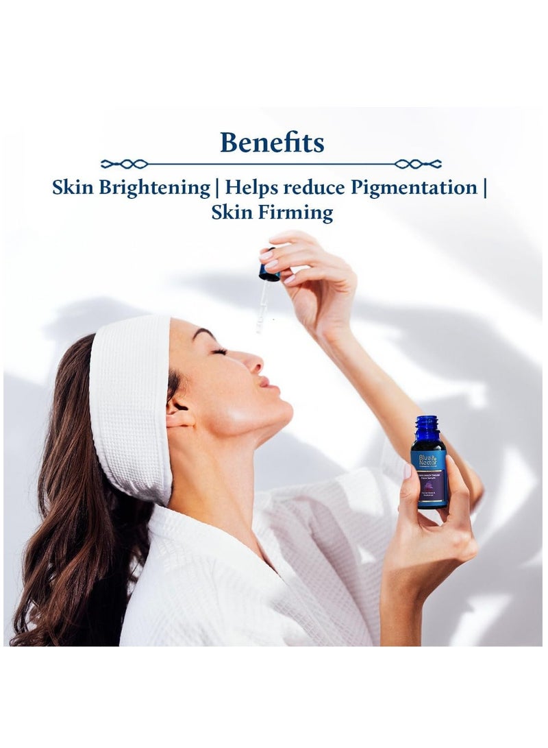 Blue Nectar Kumkumadi Tailam Face Serum 10ml - Image 4