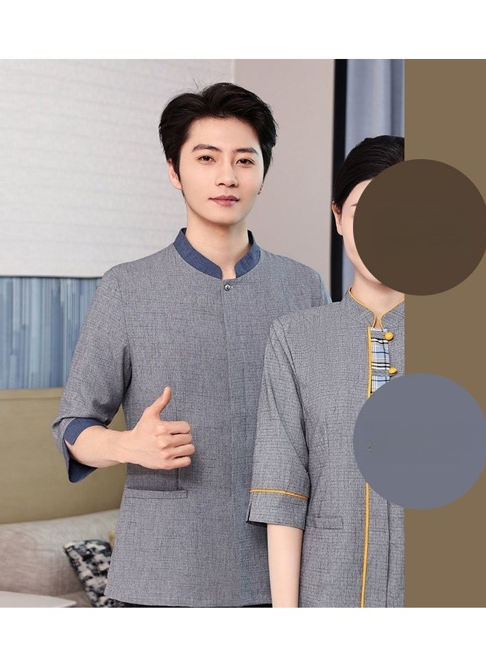 KUYING New Summer Cleaner Work Clothes  - Image 1