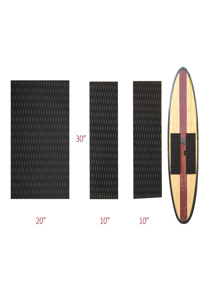 Abahub Non-Slip Traction Pad Deck Grip Mat 30in x 20in Trimmable EVA Sheet for Boat Kayak Skimboard Surfboard SUP Black - Image 2