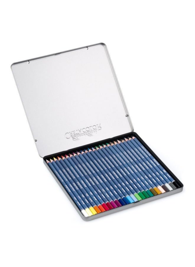 Cretacolor Marino Lightfast Watercolor Pencil Sets, 24-Pencil Set - Image 3