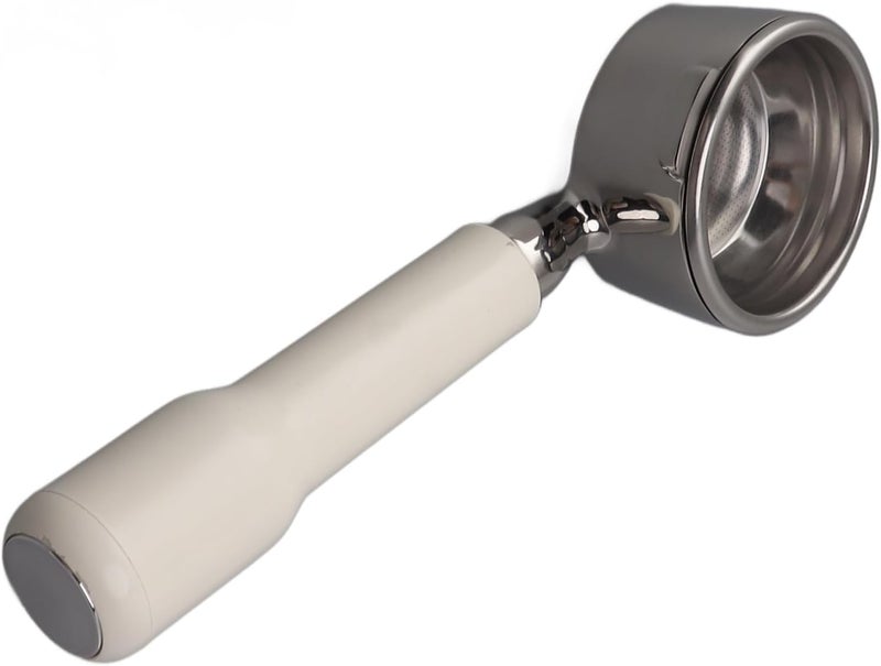 Keenso 58mm Bottomless Coffee Portafilter for - Stainless Steel Accessory for Enthusiasts (White) - Image 4