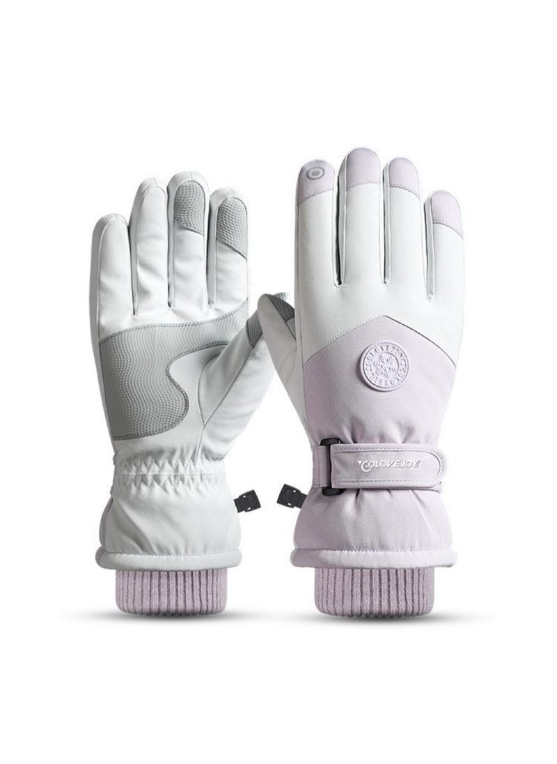 Golovejoy Outdoor Riding Touch Screen Plush Cold Proof And Wind Proof Gloves 