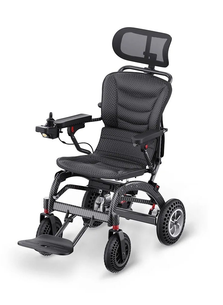 Ergonomic Electric Wheelchair Foldable Lightweight Elderly Scooter Portable Travel Wheelchair Airline Approved - Image 1