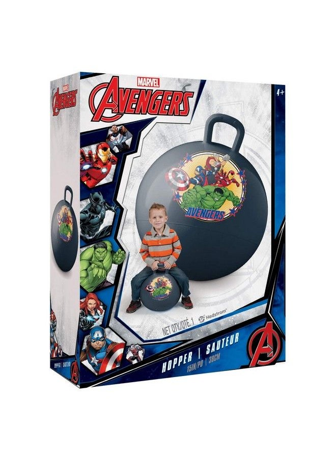 Hedstrom - Marvel Avengers Hopper Ball Hop Ball For Kids 15 Inch - Image 1