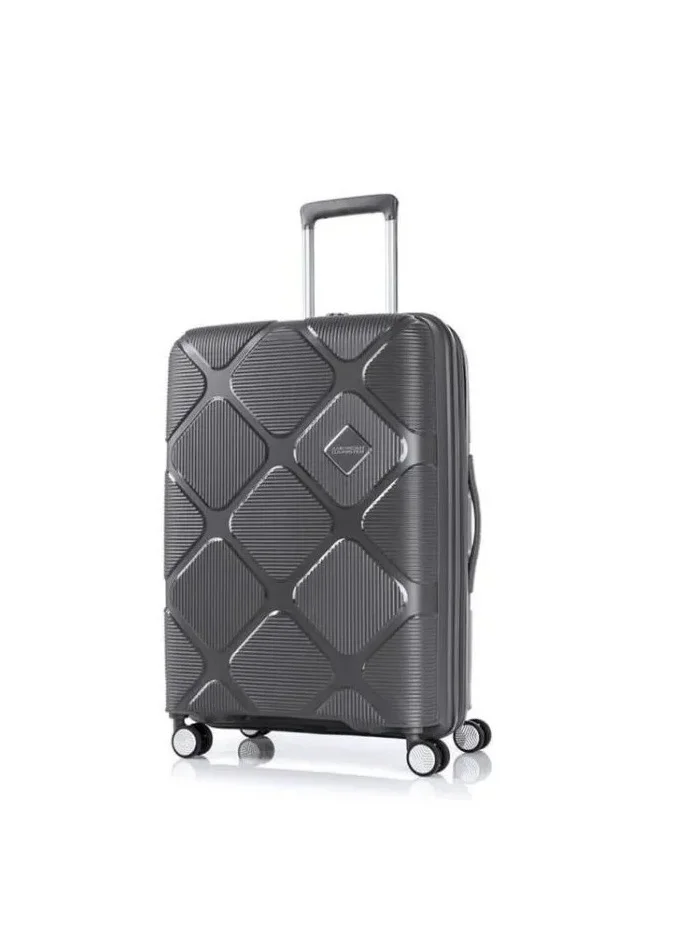 امريكان توريستر American Tourister Instagon Spinner 69 cm - Dark Grey - 3 Years Global Warranty