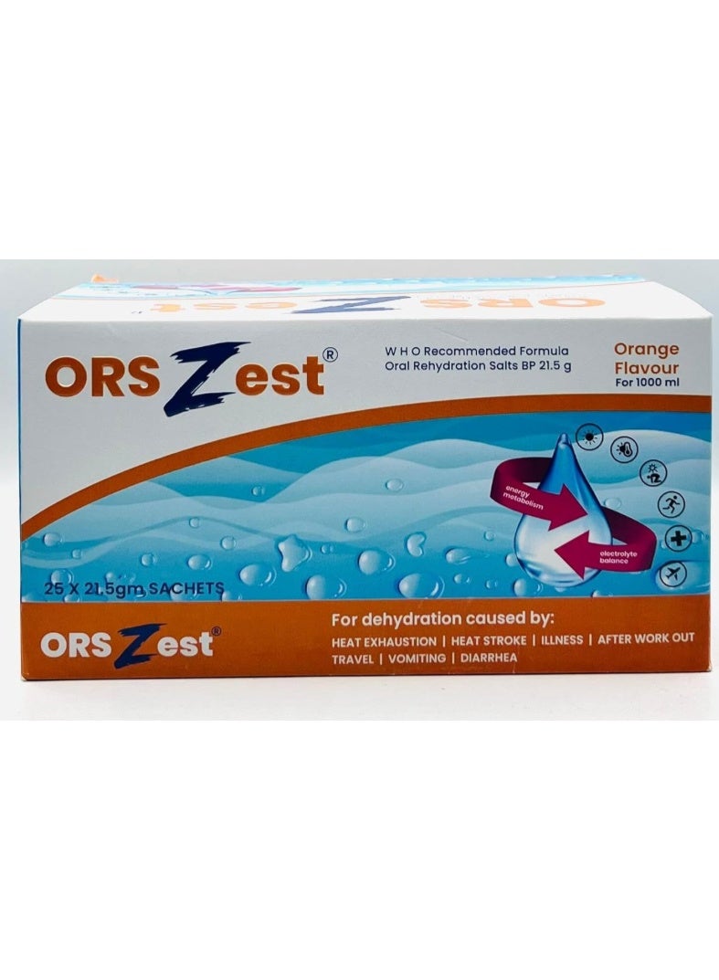 ORS Zest 21.5 g Orange 25’s